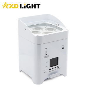 Đèn LED DMX Không Dây Thông Minh Tự Do DJ Par4 Chạy Bằng Pin Dùng Cho Đèn Cưới - Product Image 1
