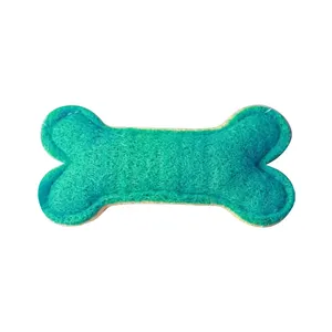 Esponja de Loofah para limpiar los dientes, juguete para masticar para perros y gatos