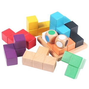 In legno di faggio <span class=keywords><strong>Tetris</strong></span> 3D di Legno Puzzle Di Blocchi Di Costruzione Di Puzzle di Montaggio In Legno <span class=keywords><strong>Tetris</strong></span> <span class=keywords><strong>Gioco</strong></span> - Product Image 1