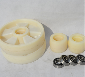 Piezas de Repuesto duraderas para carretilla elevadora, gran calidad, capacidad de carga, 50, 60, 70, 80, 90, 100mm, palés de nailon PP - Product Image 1