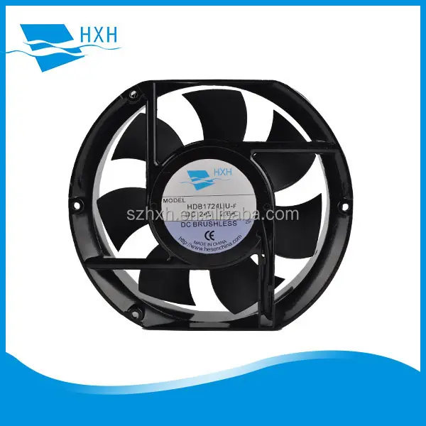 6 inç soğutma fanı 170mm 12 v dc fırçasız fan