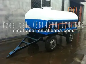 remolque de tanque de agua para el tractor remolque de transporte