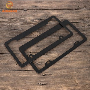 Nhôm USA tiêu chuẩn xe sợi carbon tấm giấy phép Khung xe kim loại tấm giấy phép khung - Product Image 1