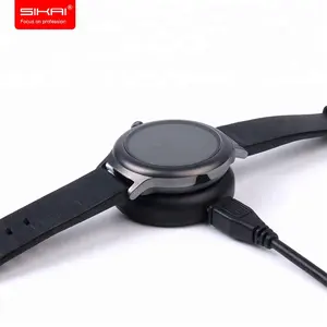 Carregador magnético sem fio portátil, seguro inteligente, para lg watch com cabo usb