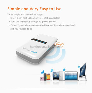 Bolsillo 4G LTE Módem Router WiFi Módulo de Relé Con Ranura Para Tarjeta Sim 4000 mAh Powerbank - Product Image 4