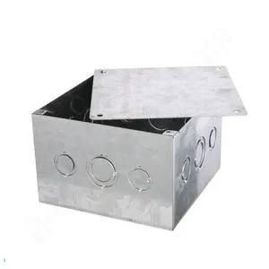 Saudi Arabia hot sale 100X100X50 size steel blank electrical junction box