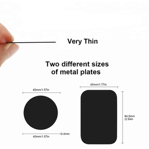 <strong>Metal</strong> <strong>Plate</strong> Disk Iron Sheet <strong>Magnet</strong> Mobile <strong>Phone</strong> Holder Iron <strong>Plate</strong> Sticker For Magnetic Car <strong>Phone</strong> Holder - Product Image 2