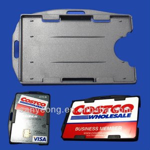 Porte-cartes de crédit en plastique, double face, 2 pièces - Product Image 2