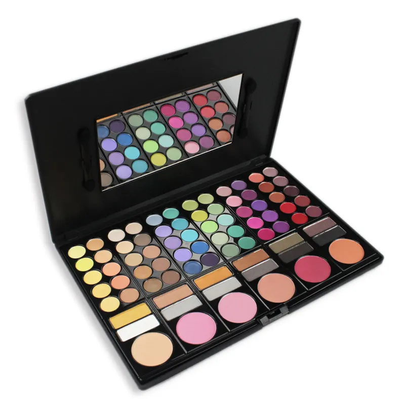 OEM g litterอายแชโดว์ด้วยกระจกขนาดเล็ก78สีอายแชโดว์palette