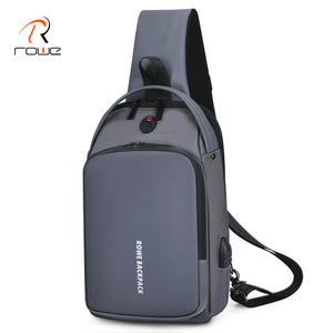 FENRUIEN 2025 hombres resistentes al agua de moda marca personalizada <span class=keywords><strong>pequeña</strong></span> bandolera <span class=keywords><strong>senderismo</strong></span> Sling Bag <span class=keywords><strong>mochila</strong></span> de una sola Correa - Product Image 3