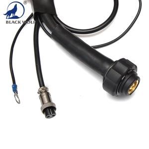 Đen sói bw <span class=keywords><strong>P</strong></span>-<span class=keywords><strong>80</strong></span> làm mát bằng không khí đồng bộ phận <span class=keywords><strong>plasma</strong></span> cắt ngọn đuốc cho tig hàn màu đen - Product Image 4