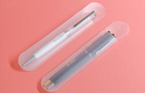 環境にやさしい柔らかく透明なつや消し鉛筆ケース絶妙な万年筆シングルペンホルダープラスチックペンパッキング - Product Image 5