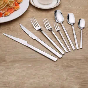 Thick Luxury Stainless Steel Spoon And Fork Set