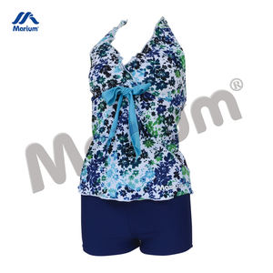 Maillot de bain coloré fantaisie pour femmes matures, vente en gros de maillots de bain, vêtements de plage floraux - Product Image 1