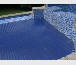 高品质可伸缩聚碳酸酯地上电气安全游泳池盖受欢迎比利时