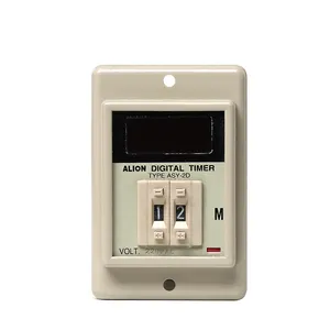 ASY-2D Custom Mini Digital Led Timer Relay 220V Electrical Socket Digital Delay Time Relays 220Vac