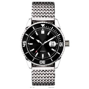Montre-<span class=keywords><strong>bracelet</strong></span> de luxe pour hommes, mouvement mécanique, automatique, <span class=keywords><strong>bracelet</strong></span> en acier, 10atm - Product Image 3