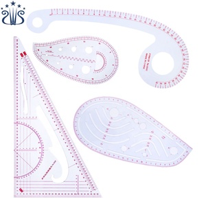 CZ-32 multifonctionnel courbe motif maître tailleur échelle couette en plastique patchwork règle ensemble/6460/6040/3220/6401 - Product Image 5