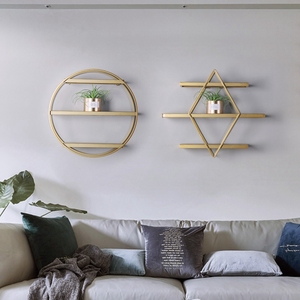 Porta Fiori e Libri <span class=keywords><strong>da</strong></span> <span class=keywords><strong>Parete</strong></span> in Metallo per Decorazione Casa - Product Image 4