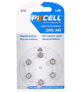 Trợ Thính Di Động <span class=keywords><strong>A10</strong></span> Kẽm Không Khí Pin 1.4V Aidphone Pin Pkcell Trợ Thính Pin - Product Image 2