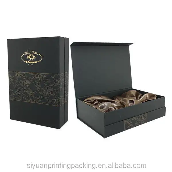 Super quality best selling paper wine box with clear pvc window