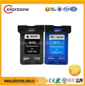 Print cartridge for hp 816 817 ink cartridge for DeskJet 3538 3558