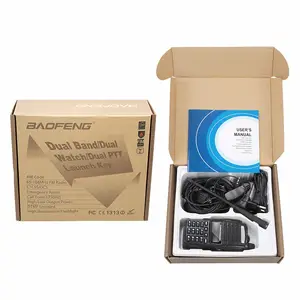 Drop Shipping Hot Sell BAOFENG UV-82 5W 8W UHF / VHF Dualband UV 82 Inter phone Zwei-Wege-Tadio Handy Walkie Talkie