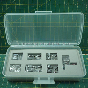 Kit de pieds presseurs créatifs pour machine à coudre domestique XXS307C - Product Image 1