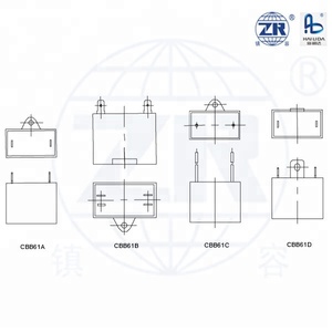 Tụ Điện <span class=keywords><strong>2.2Uf</strong></span> 400V <span class=keywords><strong>Cbb61</strong></span> Quạt Điện 2.2mf Siêu Tụ Điện - Product Image 3