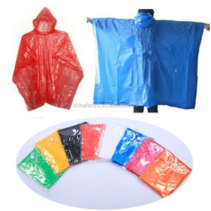 PE jetable en plastique imperméable en gros <span class=keywords><strong>poncho</strong></span> avec capuche et <span class=keywords><strong>manches</strong></span> <span class=keywords><strong>longues</strong></span> - Product Image 2