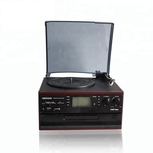 Suke-boîte blanche 7 en 1, lecteur d'enregistrement et Cassette en vinyle, <span class=keywords><strong>avec</strong></span> plateau tournant, pour enregistrement de CD - Product Image 1