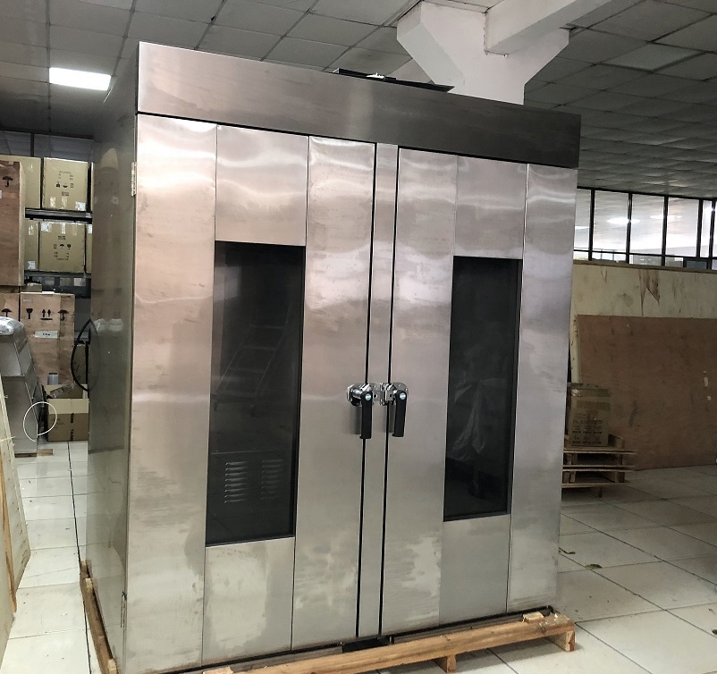 Промышленный тестоустойчивый аппарат с двойными дверцами и 64 лотками для ферментации теста, устройство для приготовления хлеба во французском стиле, хлебопекарское оборудование