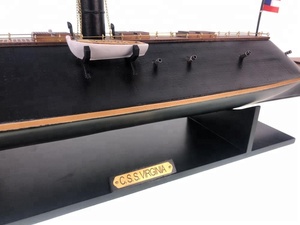 Modelo a Escala de la Flota Americana CSS Virginia, Edición Limitada, Modelo de Barco Hecho a Mano, Regalo - Product Image 4