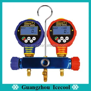 R134A R404A R410A Manifold Gauge Set WK-6882L R1234yf R245fa Super Akurasi Tinggi Digital