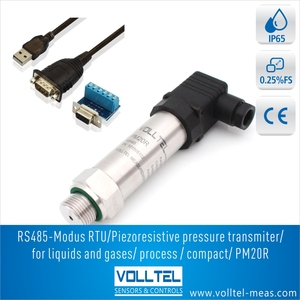 Chi phí thấp 4-20mA 2 dây/0-5 V <span class=keywords><strong>3</strong></span> dây gốm cảm biến áp suất 4-20mA/0-10 V thép không gỉ chân không tuyệt đối cảm biến áp suất - Product Image 1