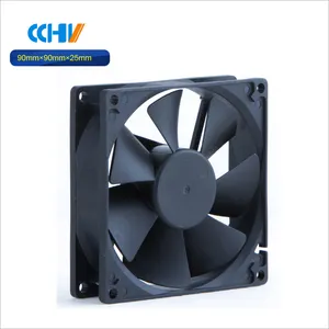 CE Rohs 92x92x25mm 90mm fırçasız eksenel soğutma motor dc 12v fan