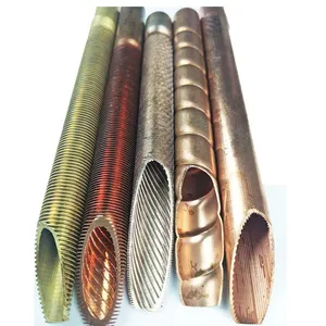 inner grooved copper low fin tube for heat exchanger and air cooler