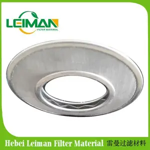 En acier inoxydable filtre rond disque / treillis métallique de disque de filtre / filtre soucoupe