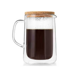 <span class=keywords><strong>Double</strong></span> Paroi En <span class=keywords><strong>Verre</strong></span> Borosilicate <span class=keywords><strong>verre</strong></span> café/eau carafe - Product Image 1