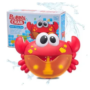 kids baby water toys tub plastic bath toy machine bubble crab & Automatic bath Bubble crab