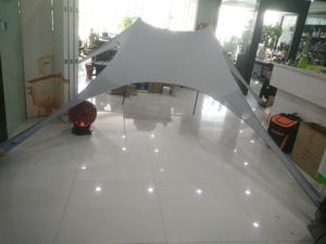 Tente de plage neuve en gros avec ancre de sable, auvent portable, abri solaire, tente de plage pop-up en tissu UV50 - Product Image 3