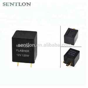 Sentlon DC 12V 125W 3ขั้วต่อซ็อกเก็ตรีเลย์แก้ไขกะพริบอิเล็กทรอนิกส์สำหรับรถยนต์ - Product Image 2