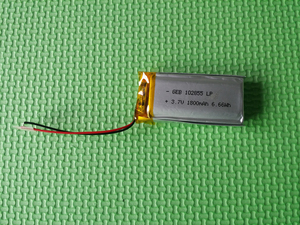 Polymère au lithium ion batterie 102855 3.7 v 1800 mah - Product Image 1