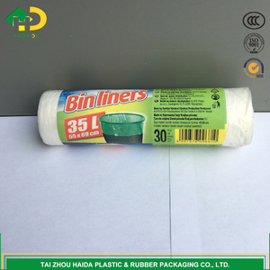 Alibaba Chine de couleur <span class=keywords><strong>blanche</strong></span> en plastique sac poubelle - Product Image 3