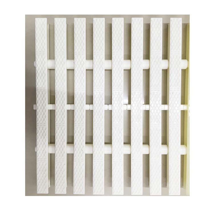 АБС/ППС/ПВХ материал 20 см ПВХ переливная водосточная решетка для бассейна