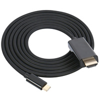Cable Adaptador Justlink de 1.8m (6 pies), 4K 30Hz, USB 3.1 Tipo C a HDMI, Macho a Macho, para Teléfono y TV