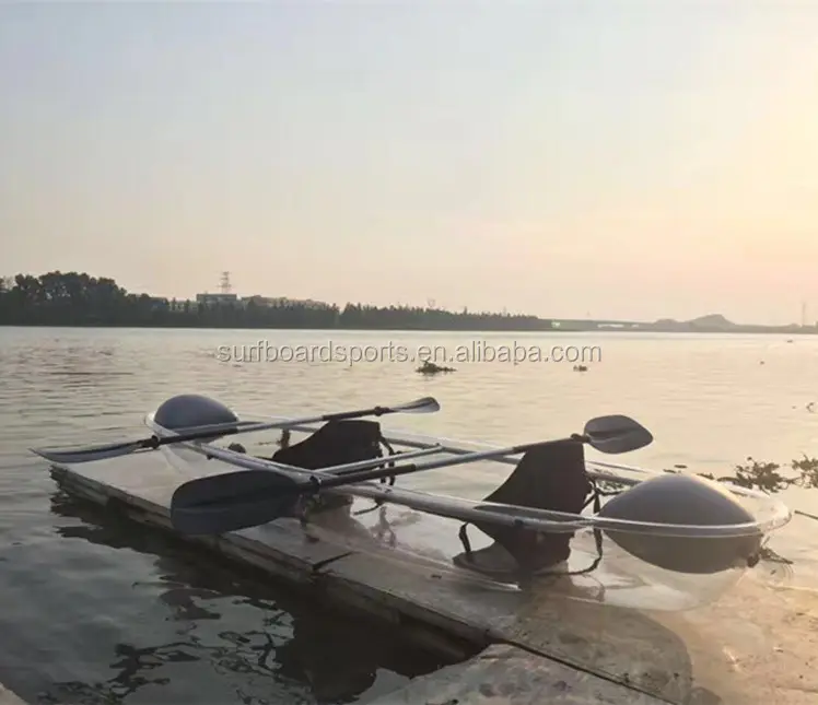 china hot sell cheap price transparent canoe kayak reviews