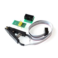 Versión Actualizada de Clip de Prueba SOIC8 SOP8 para EEPROM 93CXX / 25CXX / 24CXX Programación en Circuito + 2 Adaptadores