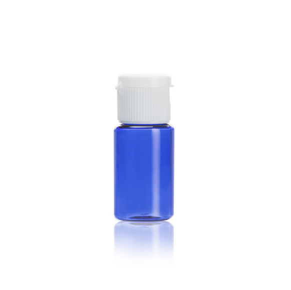 10 ml ámbar Rosa verde plástico recargable botella de aceite esencial del Perfume blanco tapa Flip Top, viaje botella recargable