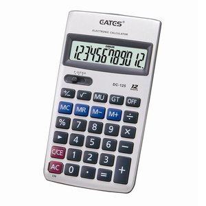 12 electrónica Digital de la raíz cuadrada calculadora con gran pantalla de clave de diseño Calculadora de escritorio